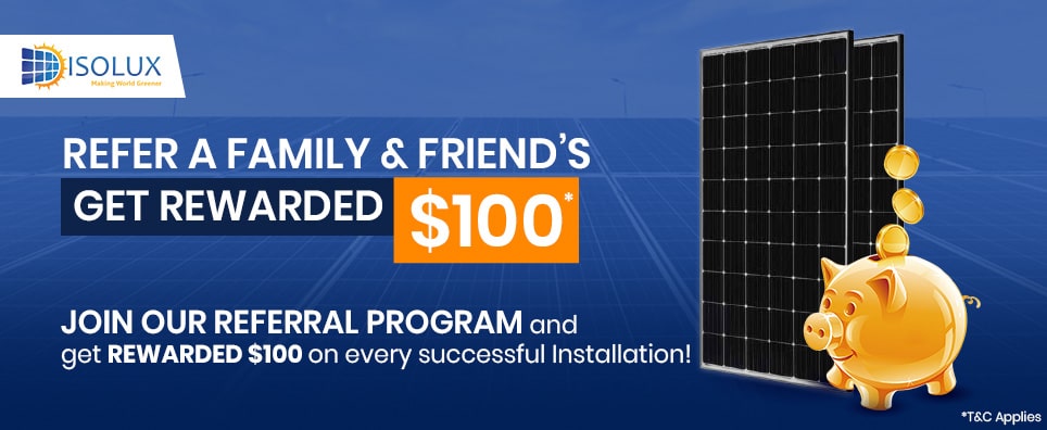 Customer Referral Program - Isolux Solar